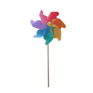 Courtyard windmills, colorful windmills dance in the breeze, children's / scene decoration